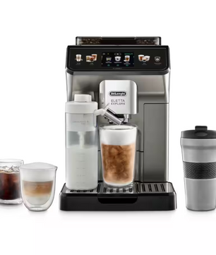 DeLonghi Automatic Coffee Maker Eletta Explore Titanium - ECAM450.86.T